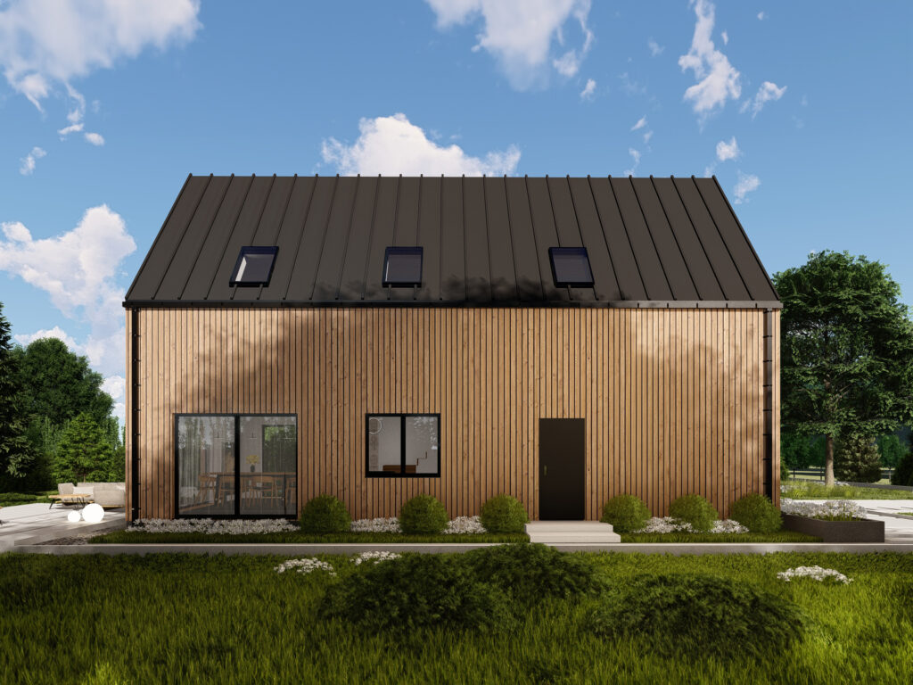 Dom prefabrykowany z poddaszem użytkowym Antila