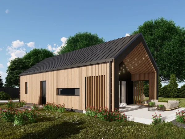 Dom prefabrykowany  parterowy Leo