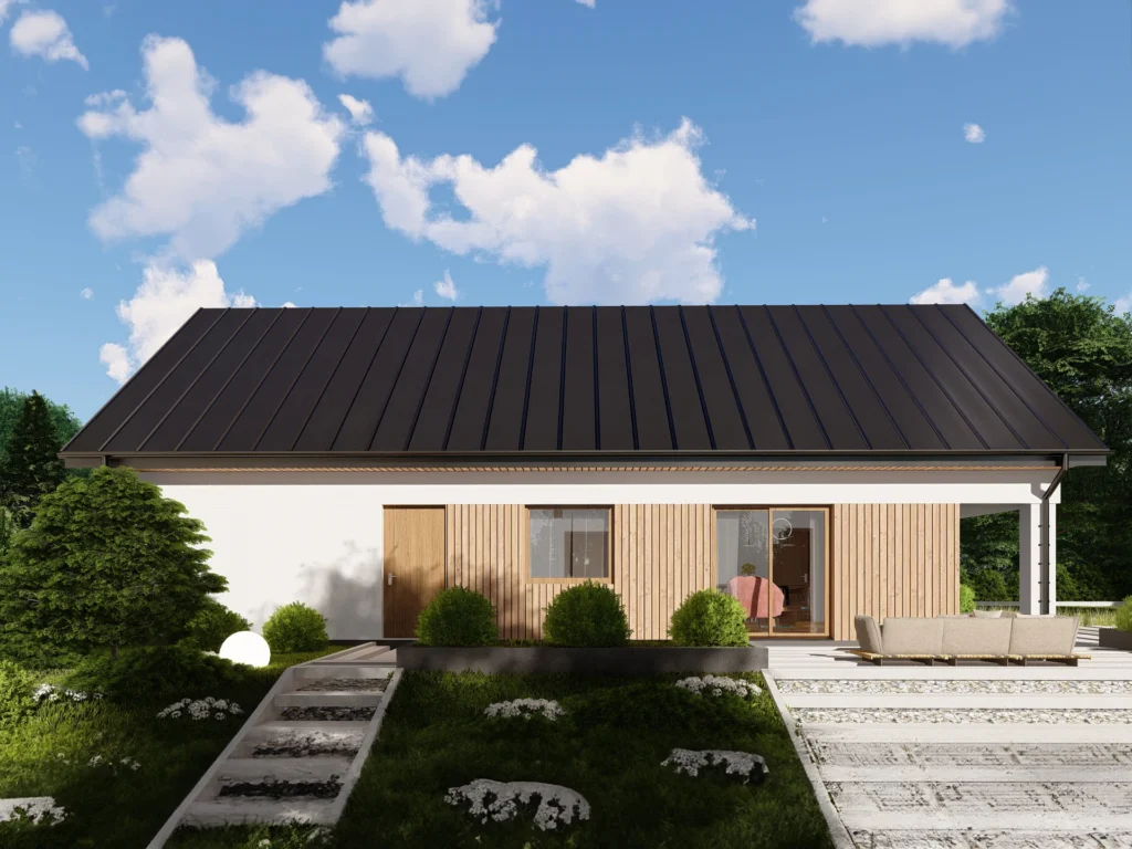 Dom prefabrykowany parterowy Apus