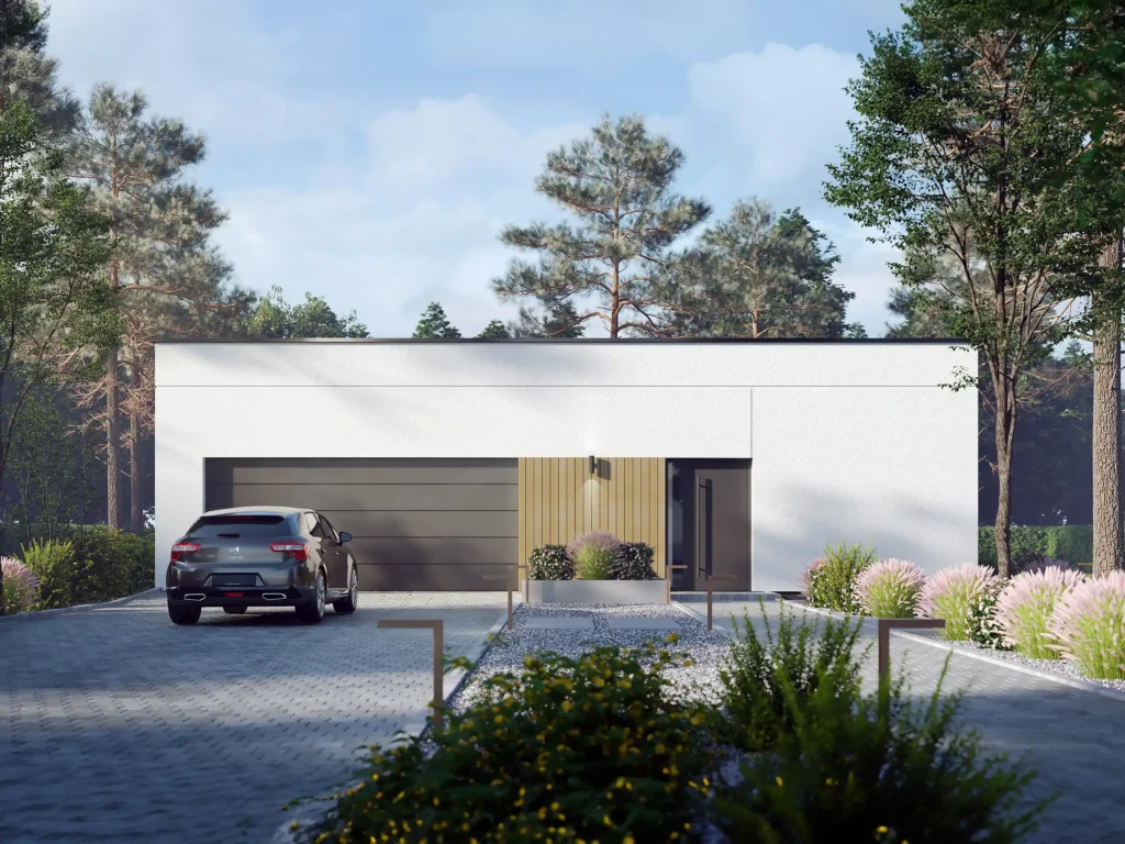 Dom prefabrykowany parterowy P8