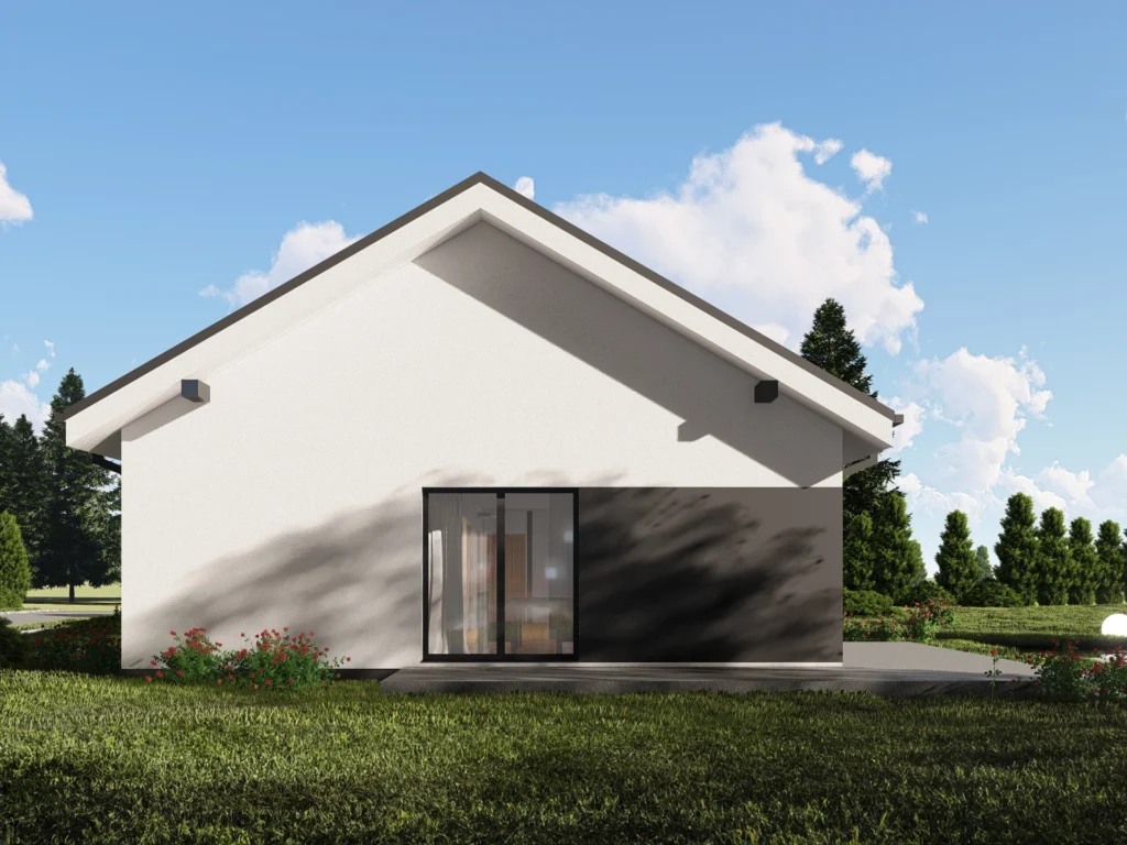 Dom prefabrykowany parterowy Sagitta