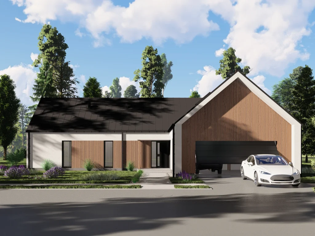 Dom prefabrykowany parterowy Serpens