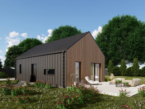 Dom prefabrykowany parterowy Tucana