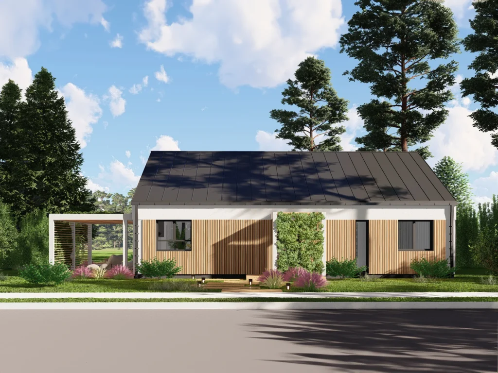 Dom prefabrykowany parterowy Vela