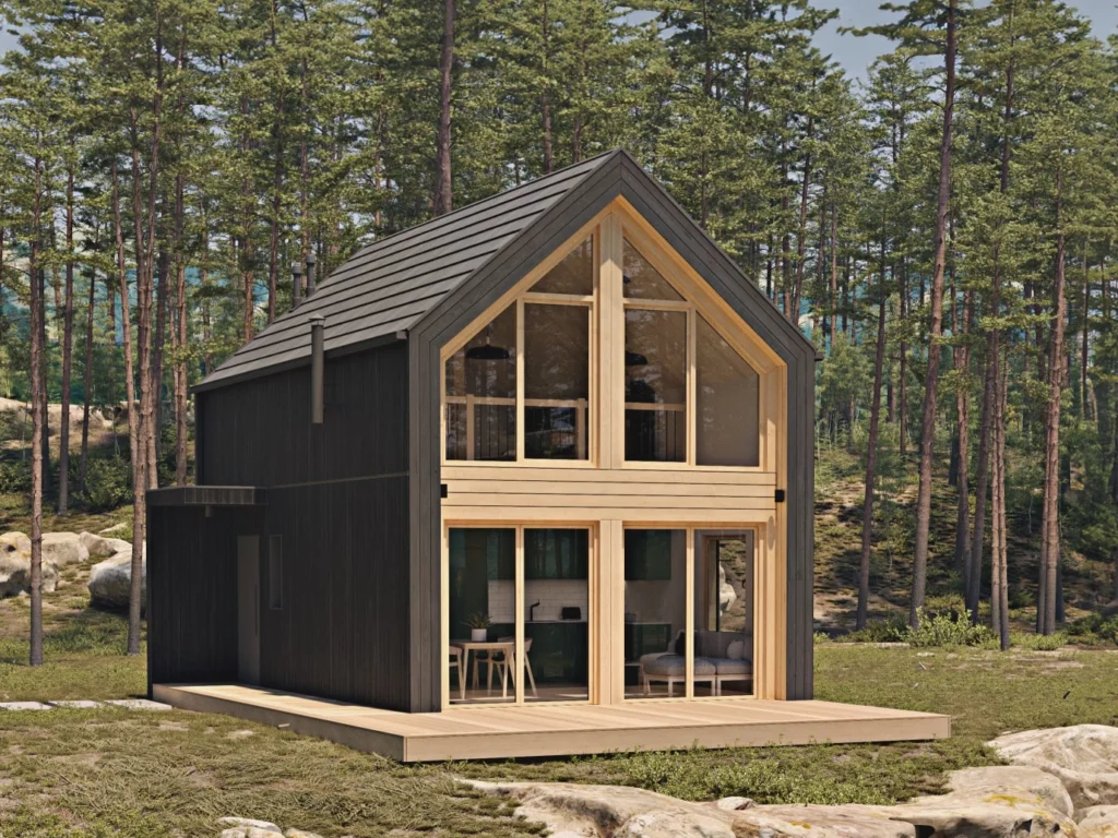 Dom prefabrykowany Rest House 66