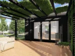 Dom prefabrykowany z poddaszem użytkowym Volans z tarasem