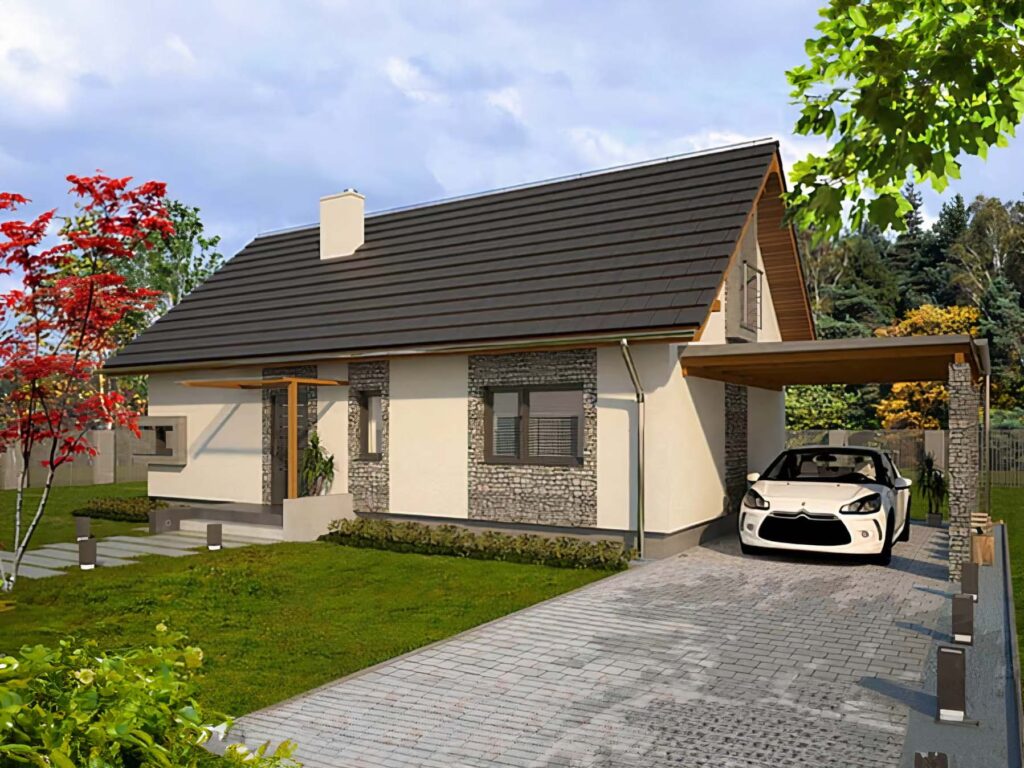 Dom prefabrykowany z poddaszem użytkowym 2009 SE 3