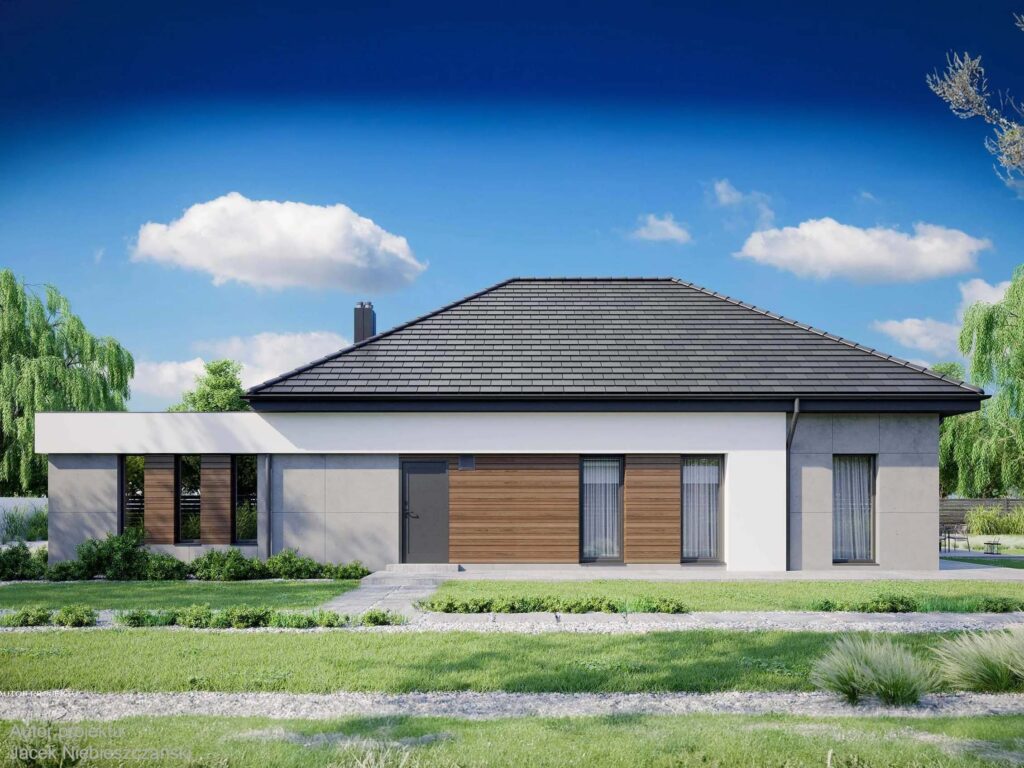 Dom prefabrykowany parterowy HOMEKONCEPT 31