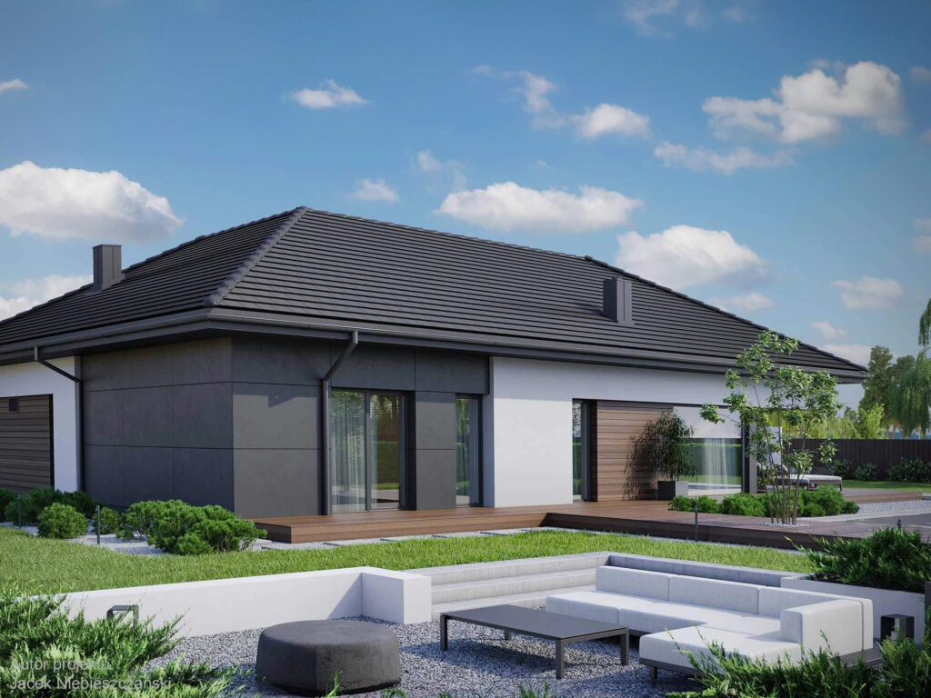 Dom prefabrykowany parterowy HOMEKONCEPT 36