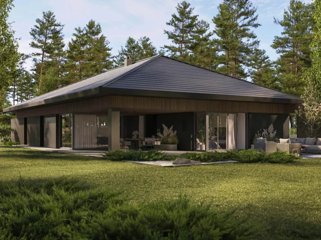 Dom prefabrykowany parterowy HOMEKONCEPT 104