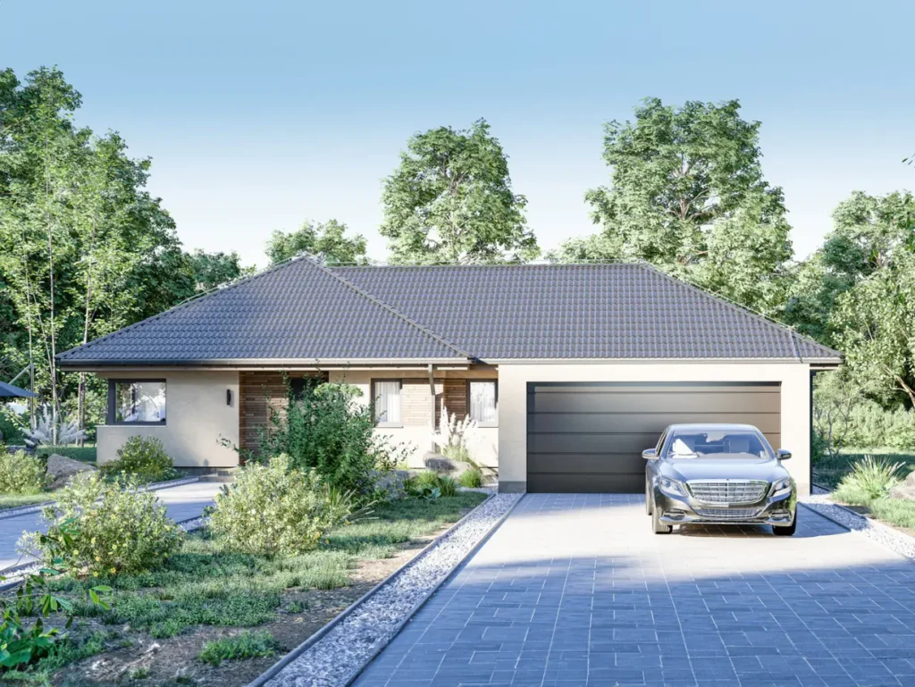 Abakon Padiglione 2 dom prefabrykowany parterowy