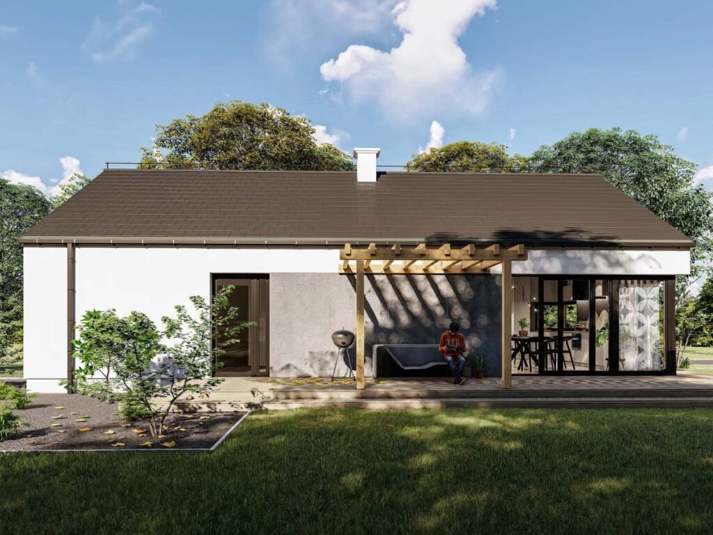 Dom prefabrykowany parterowy SZT 90