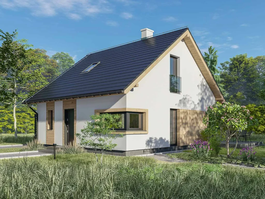 Dom prefabrykowany z poddaszem użytkowym 2010 SE