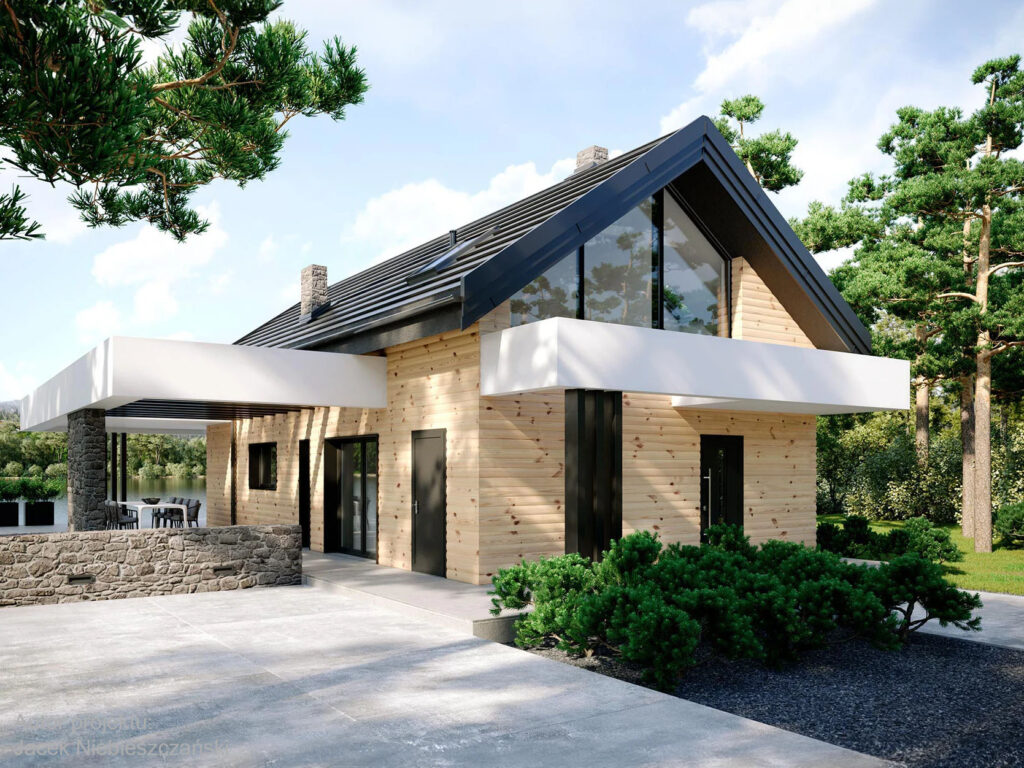 Dom prefabrykowany HOMEKONCEPT 66 A