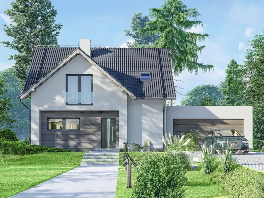 Dom prefabrykowany z poddaszem użytkowym Diverso 2