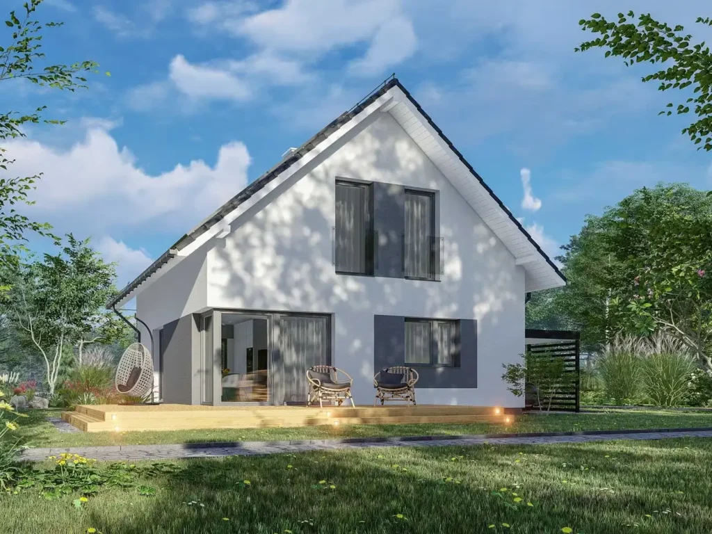 Dom prefabrykowany z poddaszem użytkowym 2021 SE 2