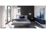 Sypialnia domu prefabrykowanego parterowego HOMEKONCEPT 58