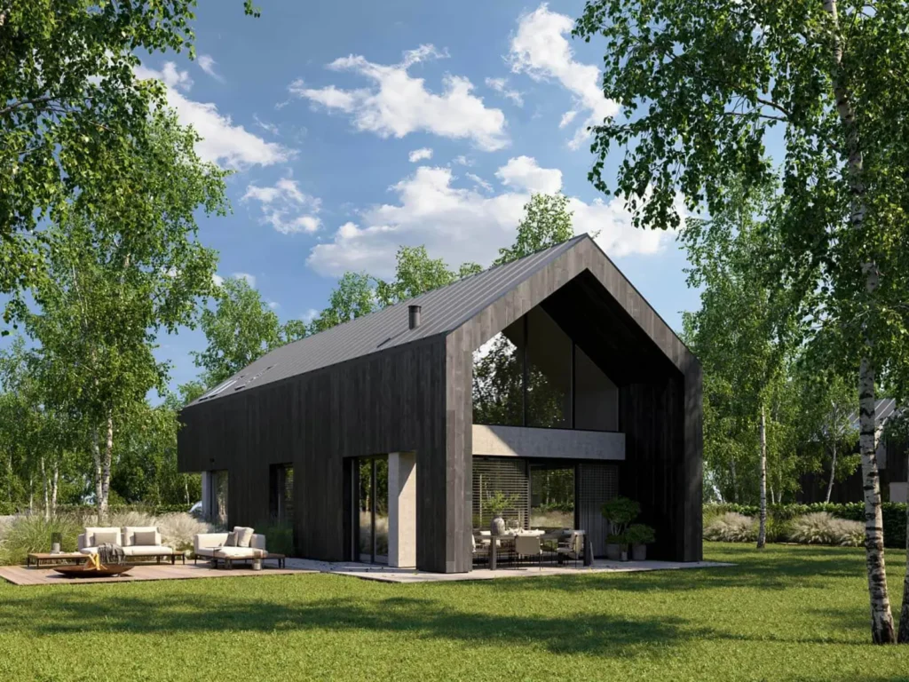 Dom prefabrykowany z poddaszem użytkowym HOMEKONCEPT 114