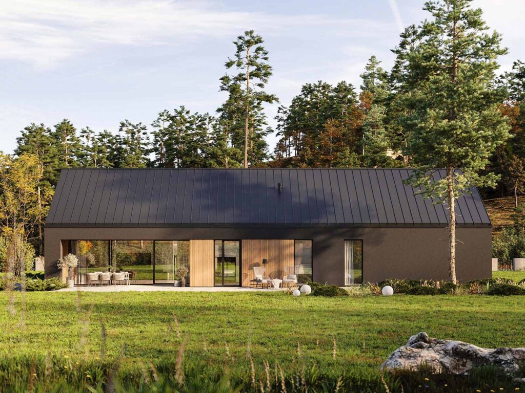 Dom prefabrykowany parterowy HOMEKONCEPT 118