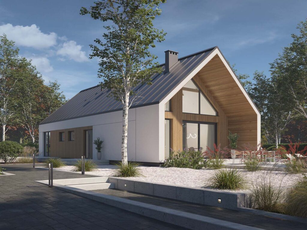 Dom prefabrykowany P14