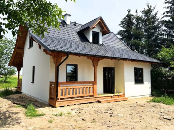 Dom prefabrykowany z poddaszem użytkowym Luizjana