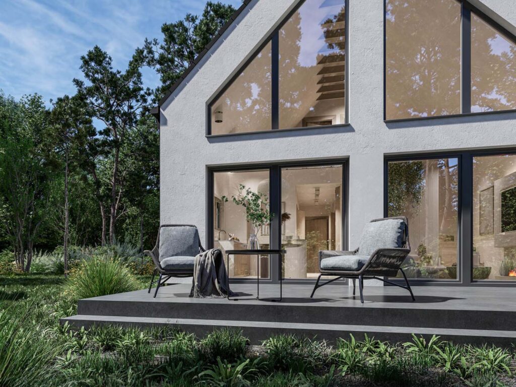 Abakon Piccolo Prato dom prefabrykowany z poddaszem użytkowym