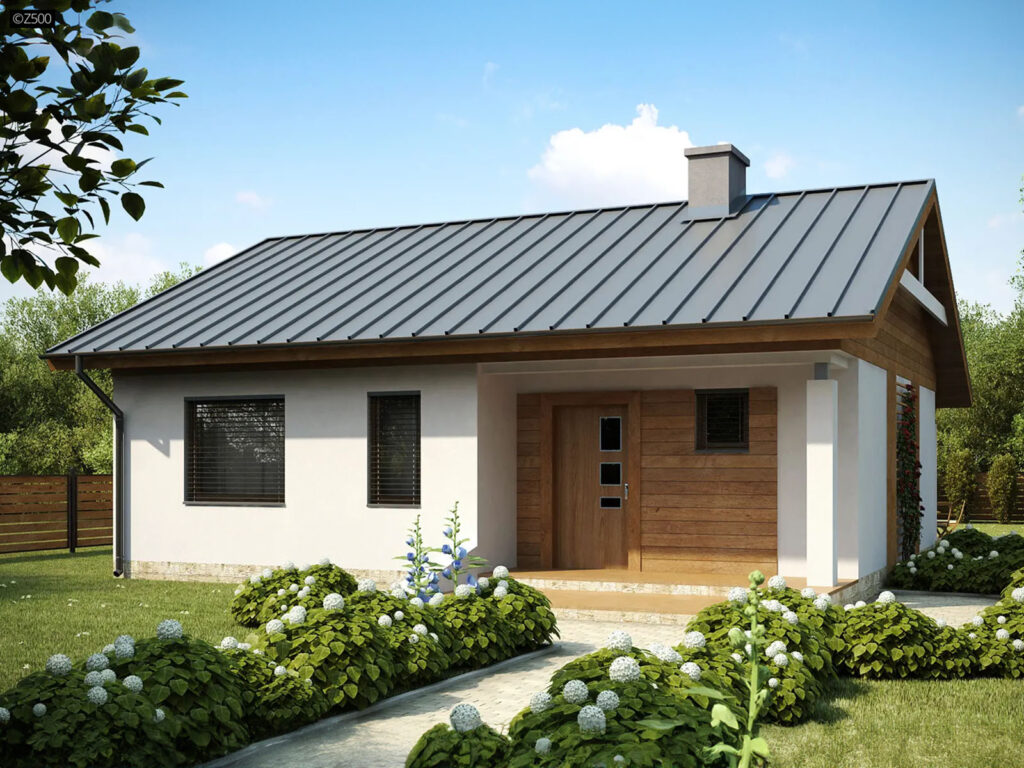 Dom prefabrykowany Z500 model Z78 D