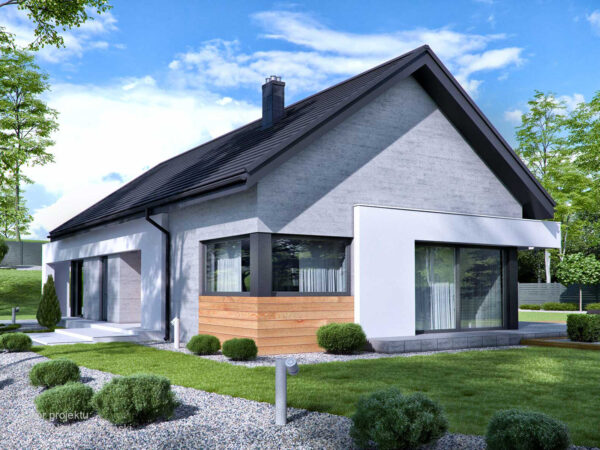 Dom prefabrykowany parterowy HOMEKONCEPT 45