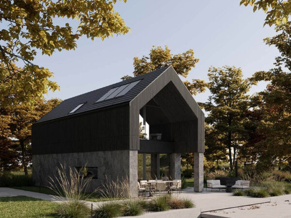 Dom prefabrykowany z poddaszem użytkowym HOMEKONCEPT 129