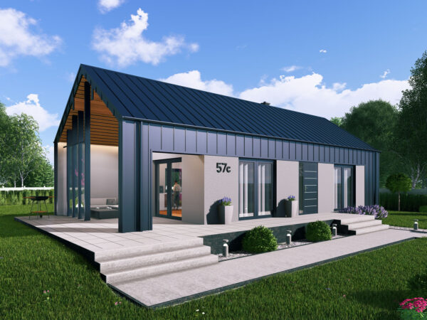 Dom prefabrykowany parterowy Vigo