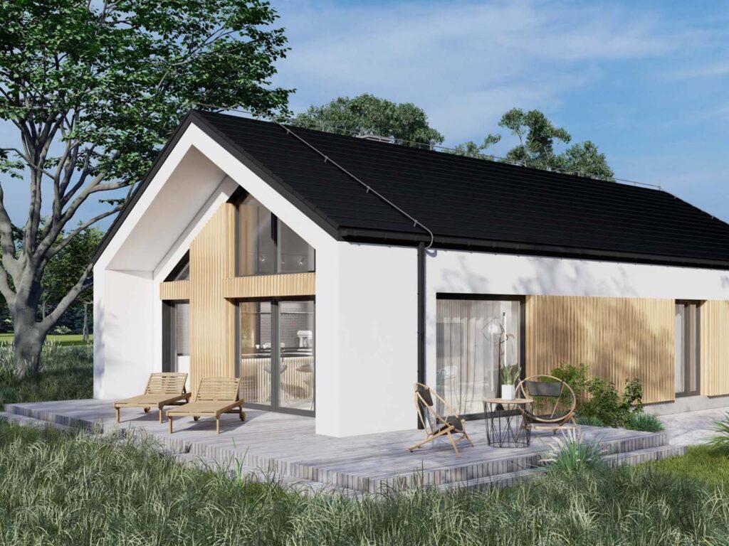 Abakon Piccolo Bosco 2 dom prefabrykowany parterowy