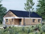 Abakon Piccolo Bosco 2 dom prefabrykowany parterowy z ogrodem